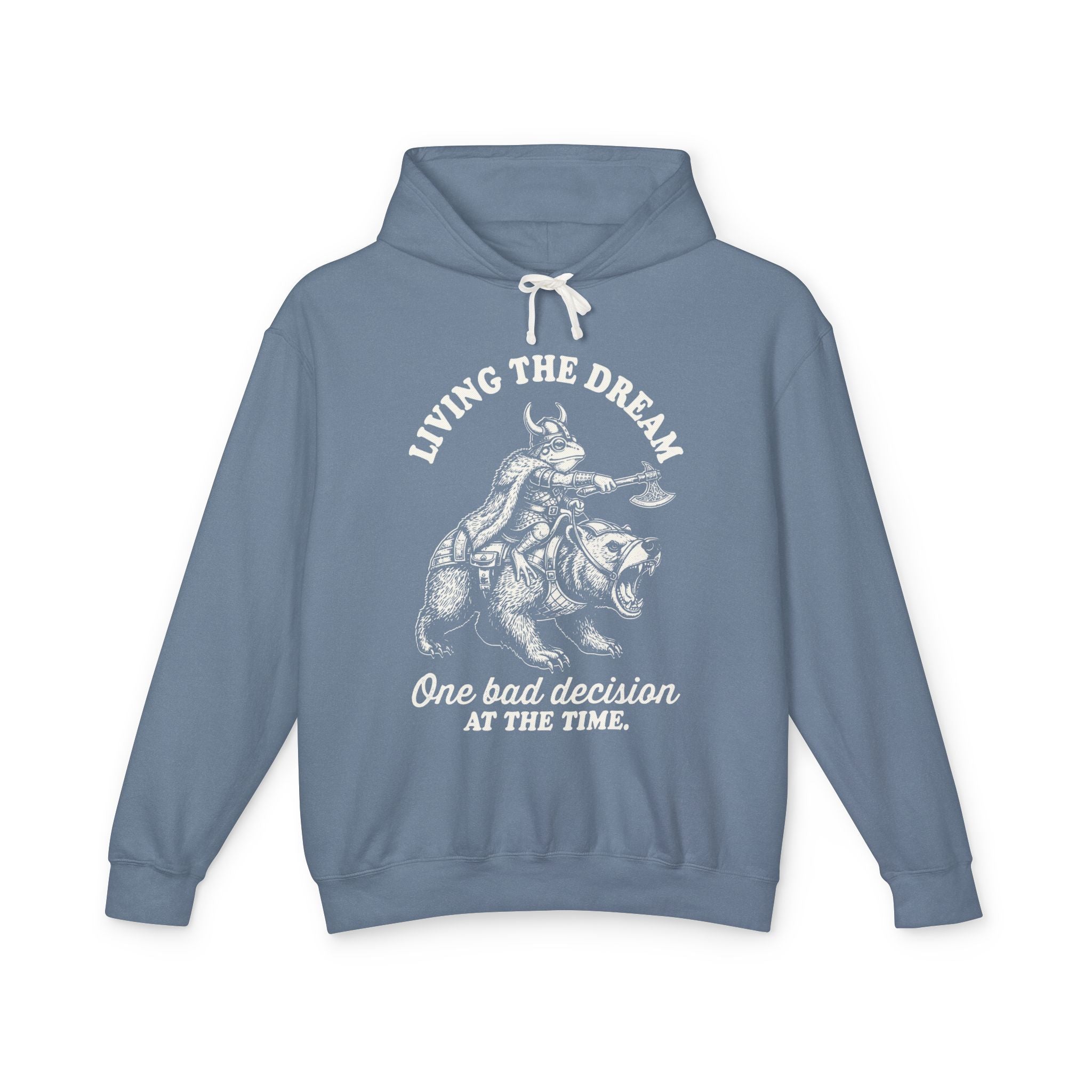 Living The Dream Lightweight Hooded Sweatshirt