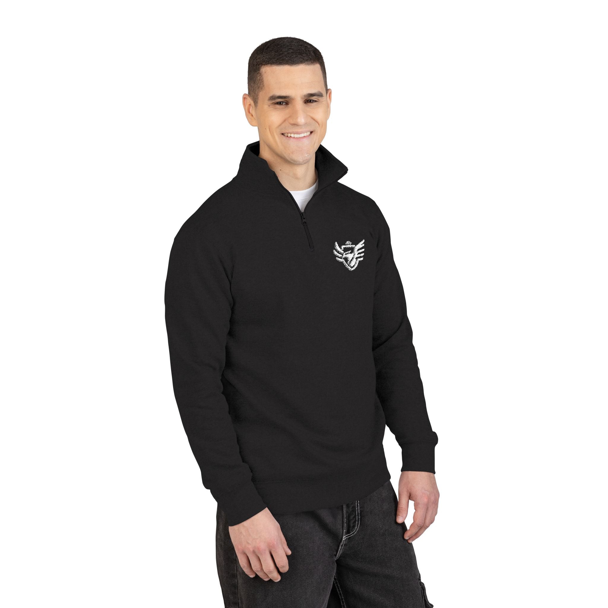 Royal Sparrow Fleece Pullover (Embroidery)