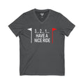 Have a Nice Ride Jersey Short Sleeve V-Neck Tee