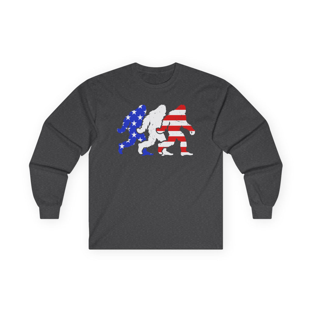 Big Foot USA Cotton Long Sleeve Tee