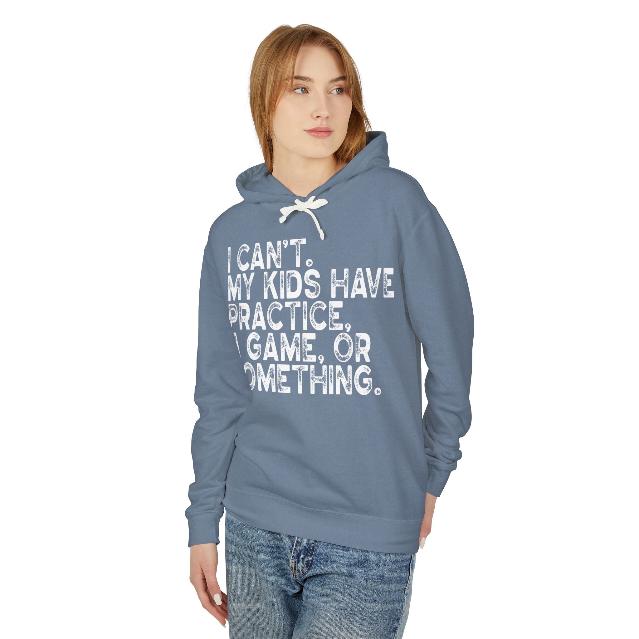 Busy Parents Lightweight Hooded Sweatshirt