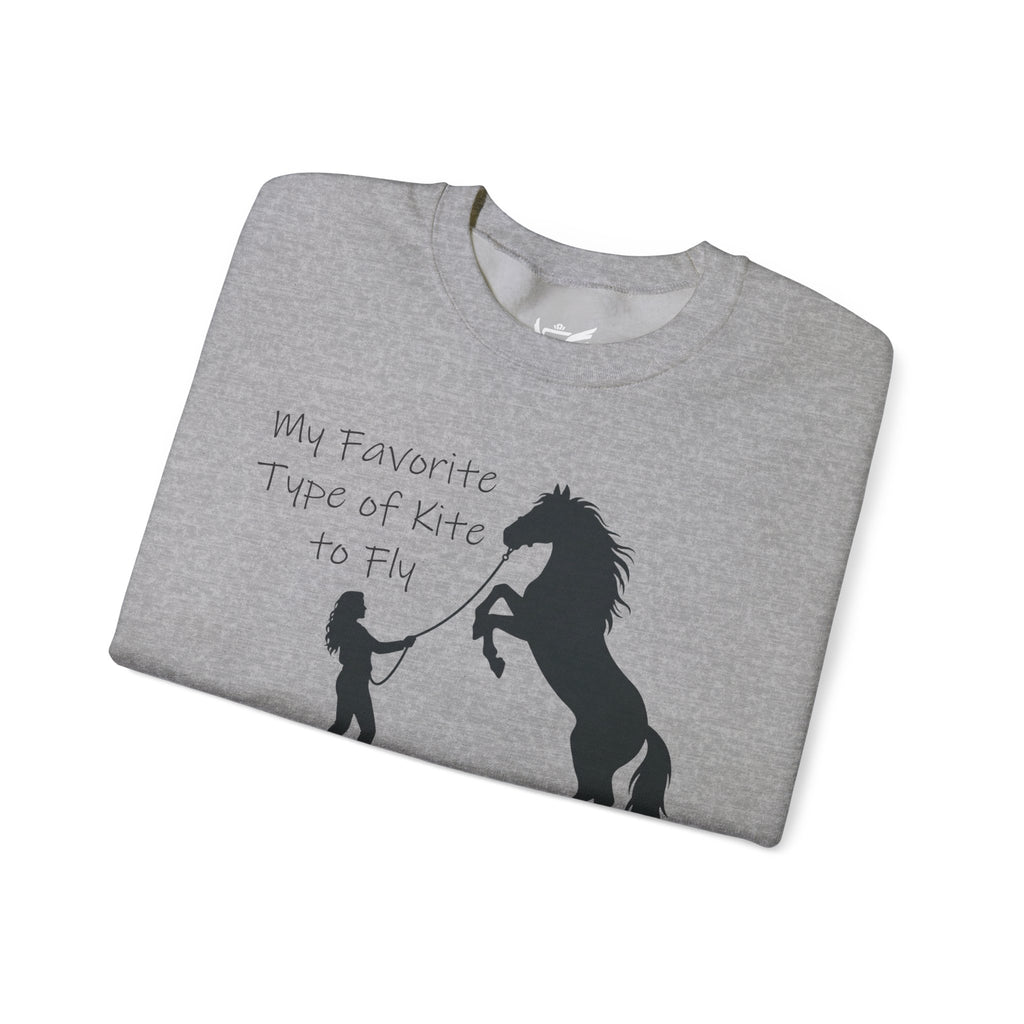 My Favorite Type of Kite Heavy Blend™ Crewneck Sweatshirt