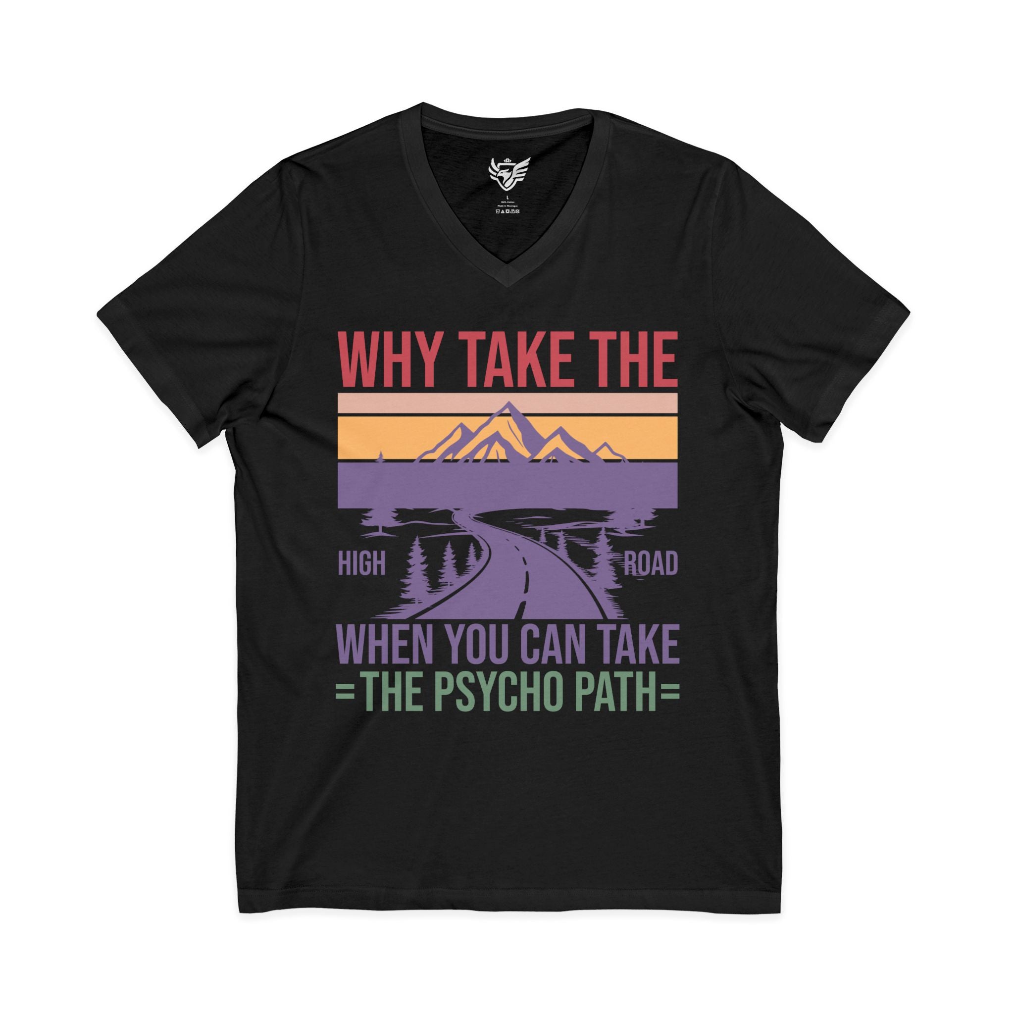 High Road Jersey Short Sleeve V-Neck Tee