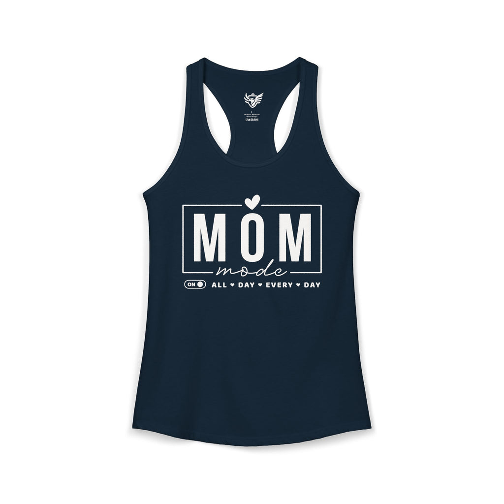 Mom Mode Ideal Racerback Tank