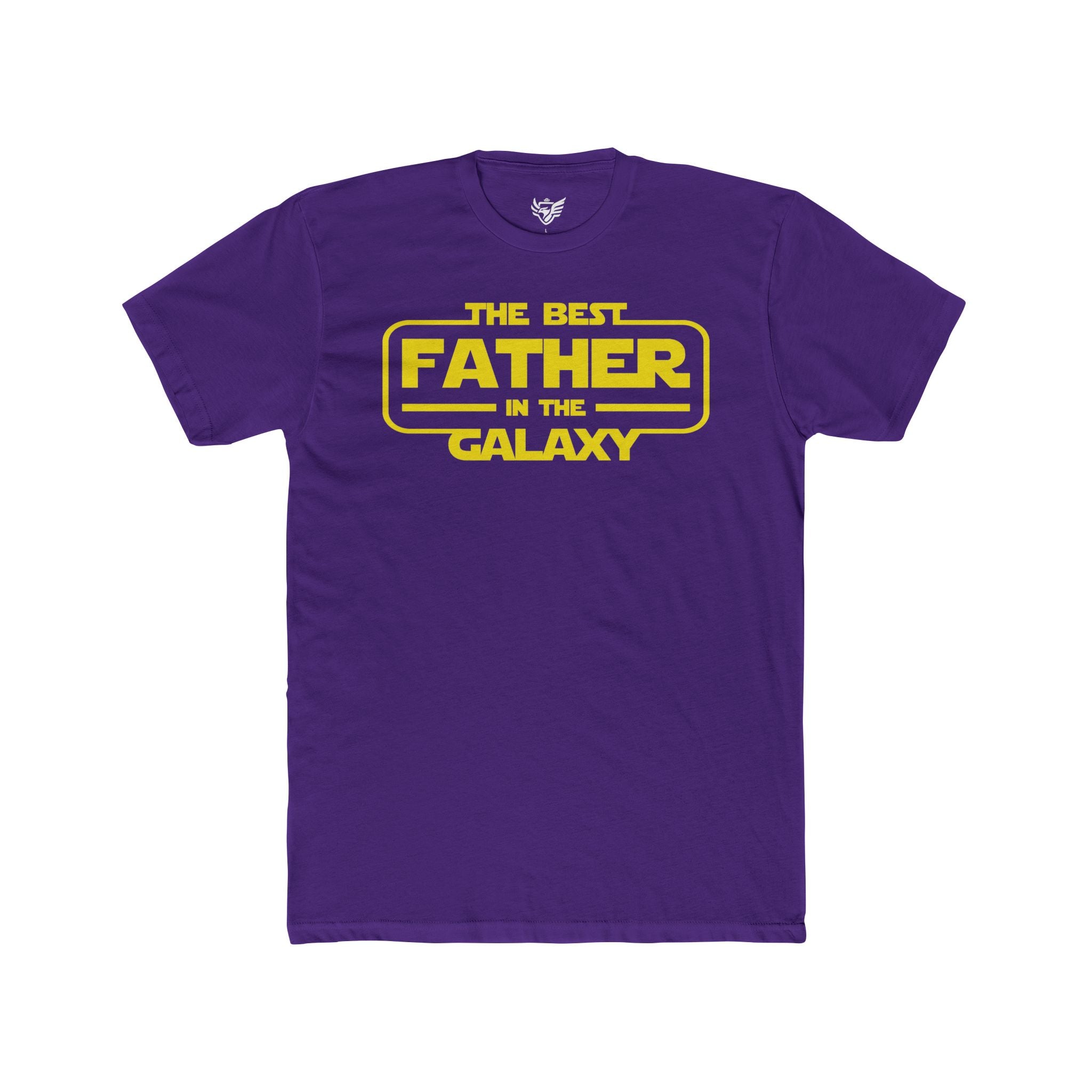 The Best Father in the Galaxy Cotton Crew Tee