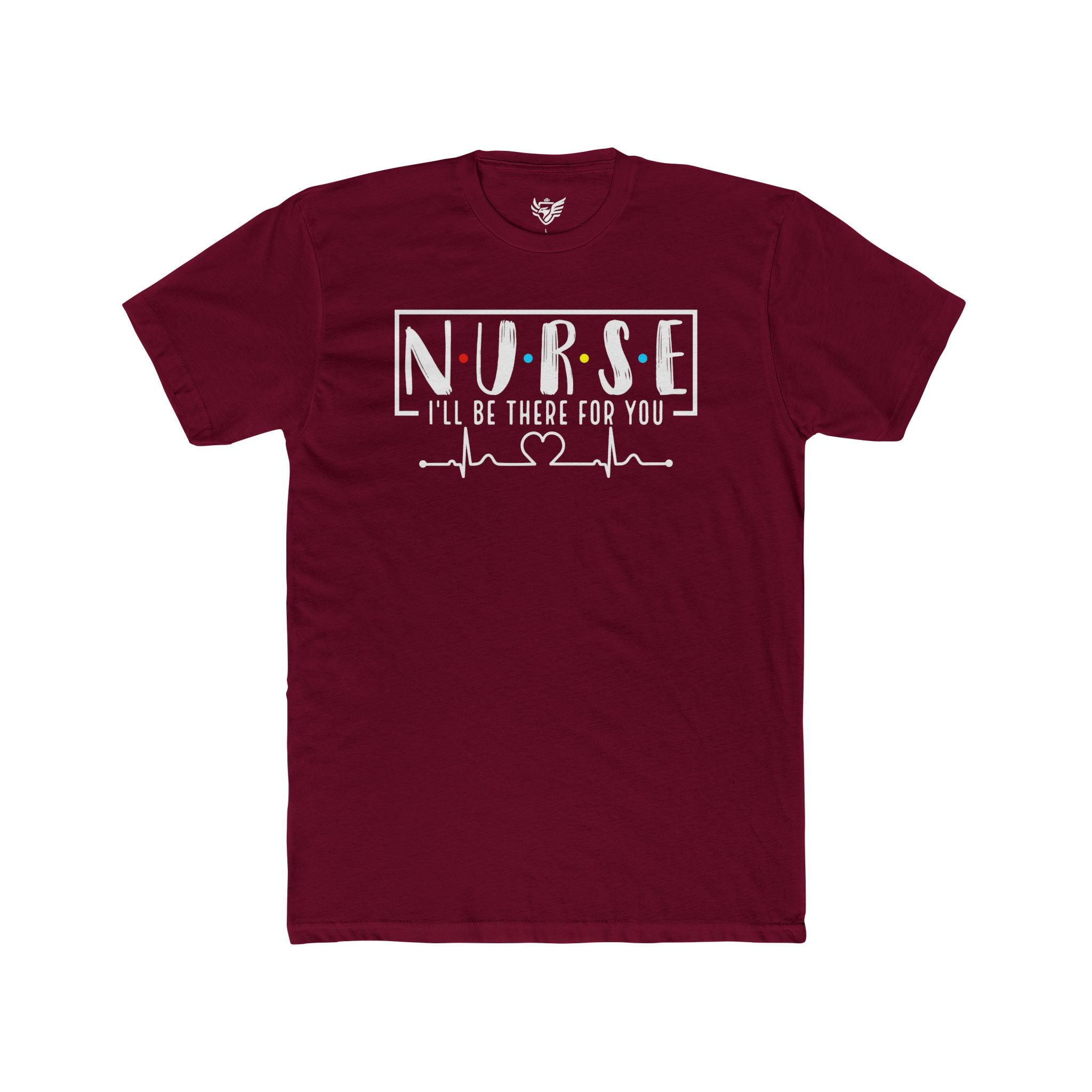 Friends Theme Nurse Cotton Crew Tee