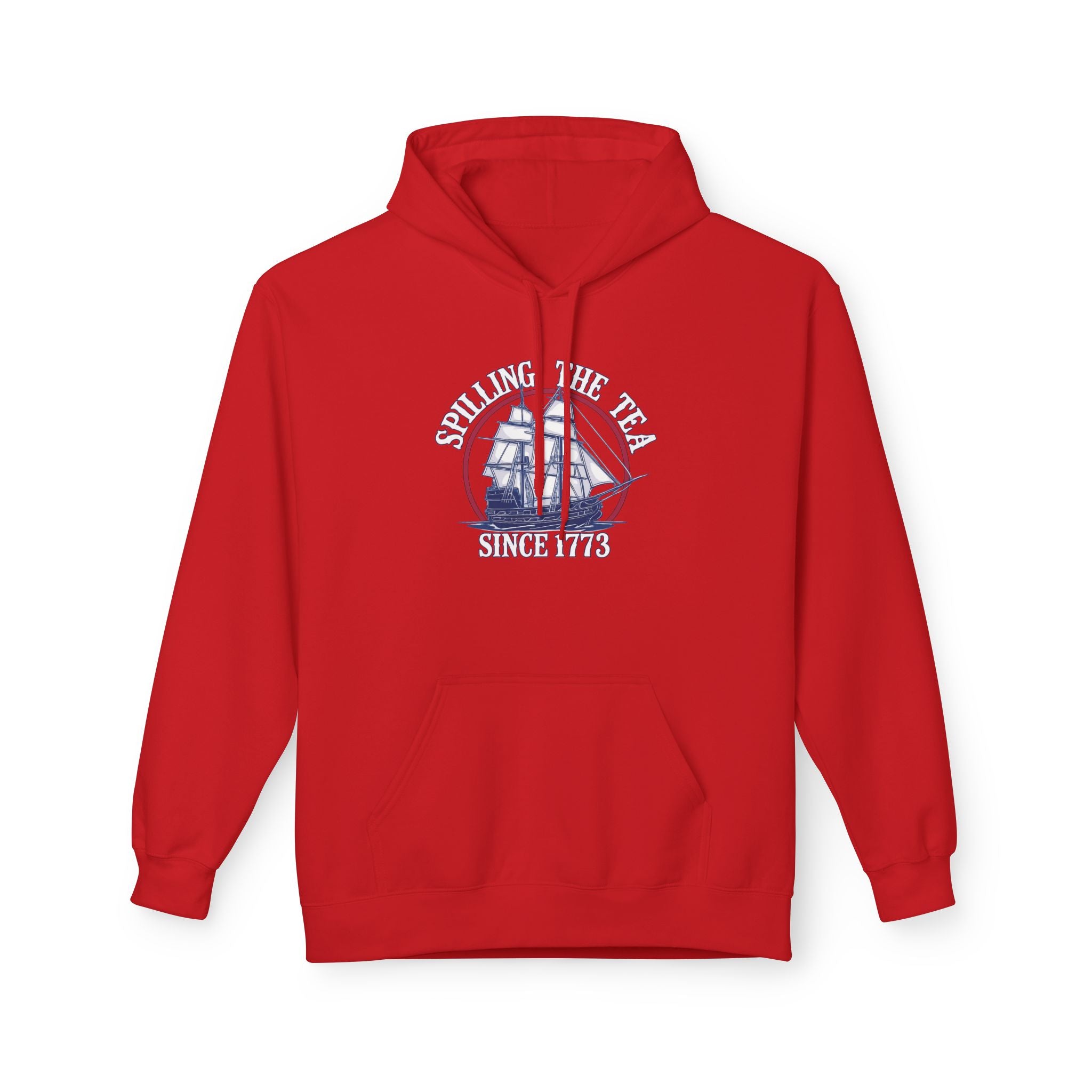 Spilling The Tea Midweight Softstyle Fleece Hoodie