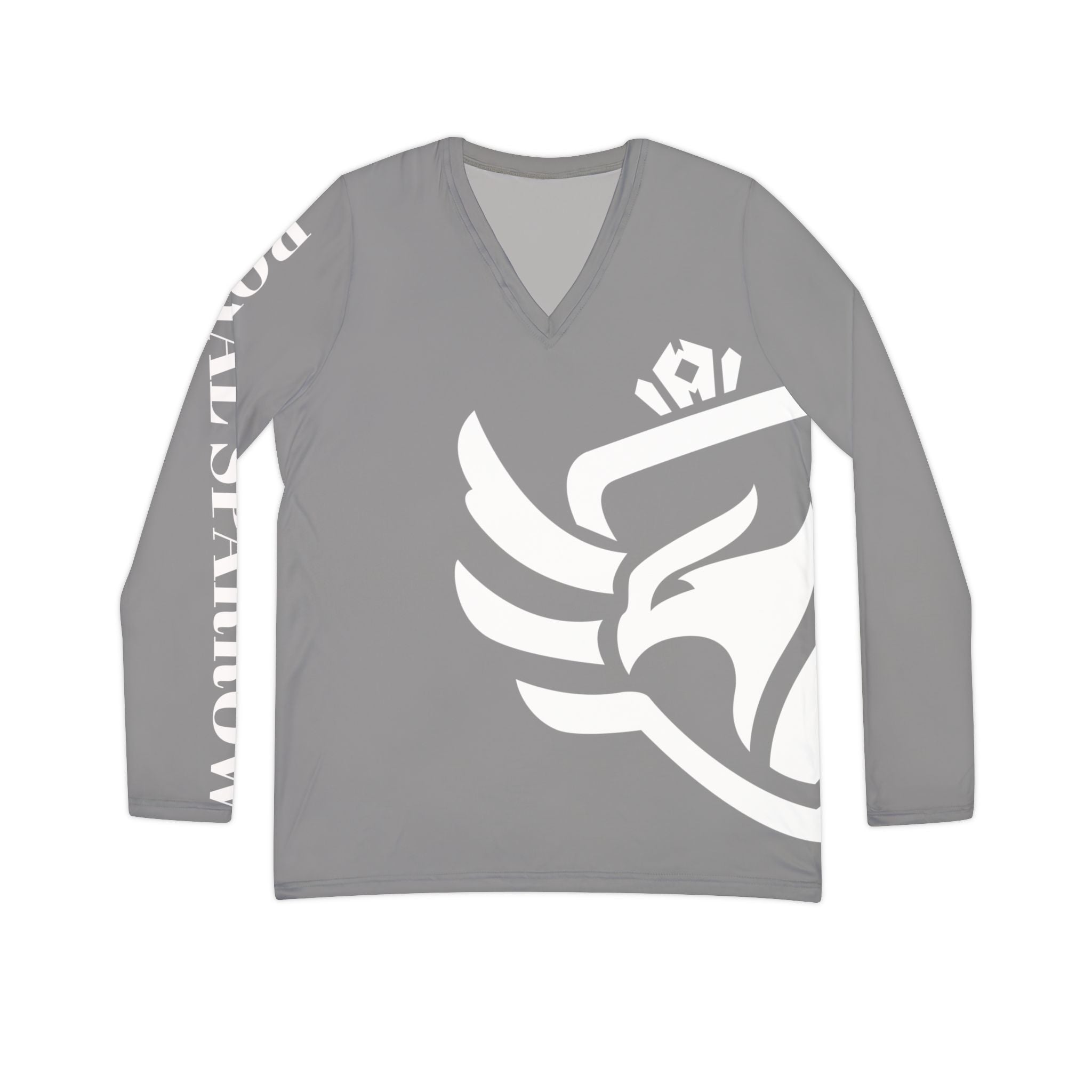 Women's Royal Sparrow Long Sleeve V-neck Shirt
