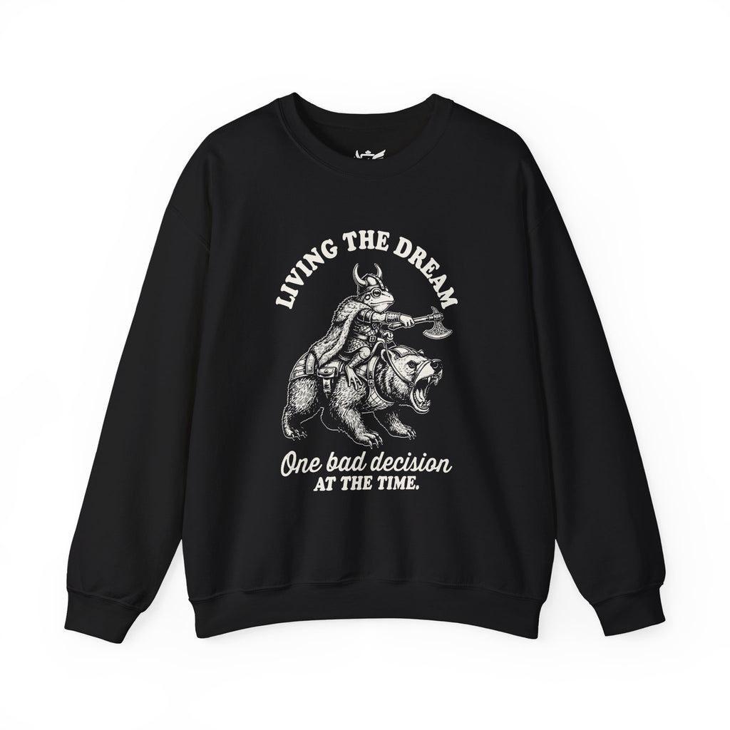 Living The Dream Heavy Blend™ Crewneck Sweatshirt