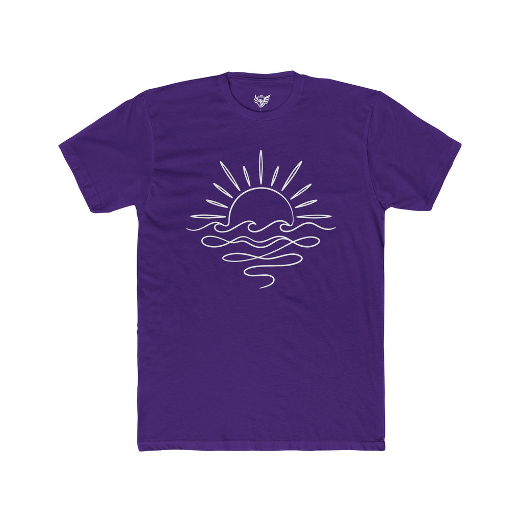 Sunny Sea Cotton Crew Tee