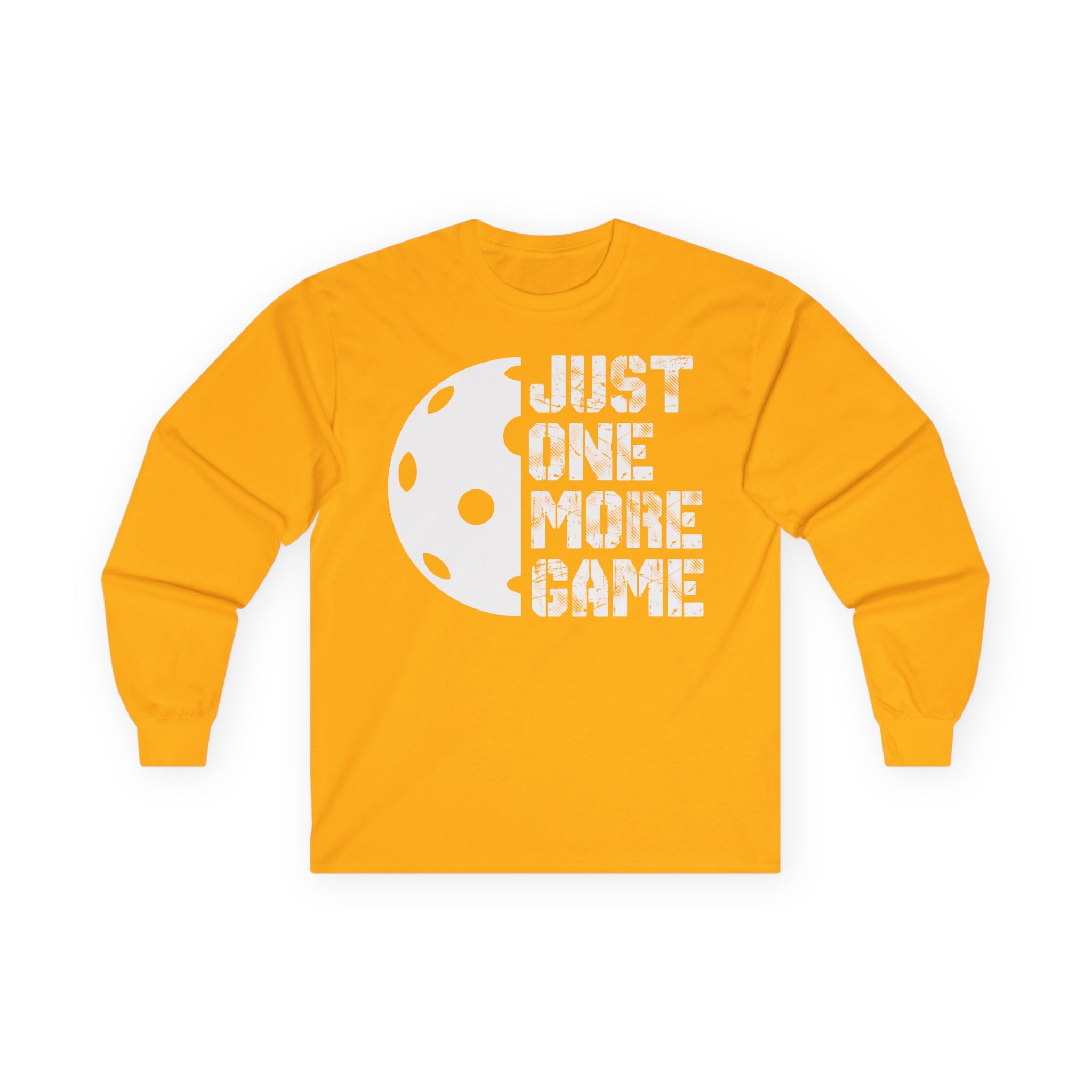 Just One More Game Cotton Long Sleeve Tee