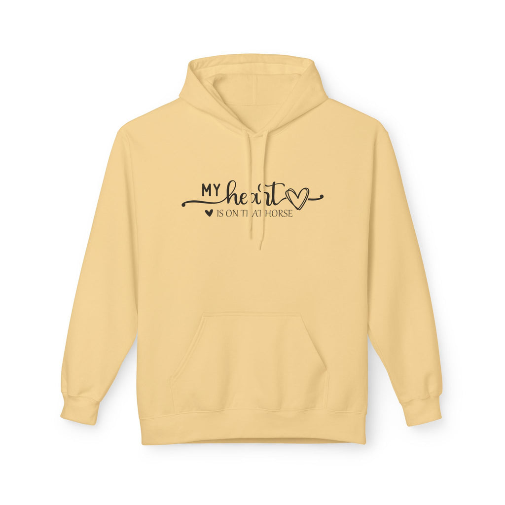 Heart on Horse Midweight Softstyle Fleece Hoodie