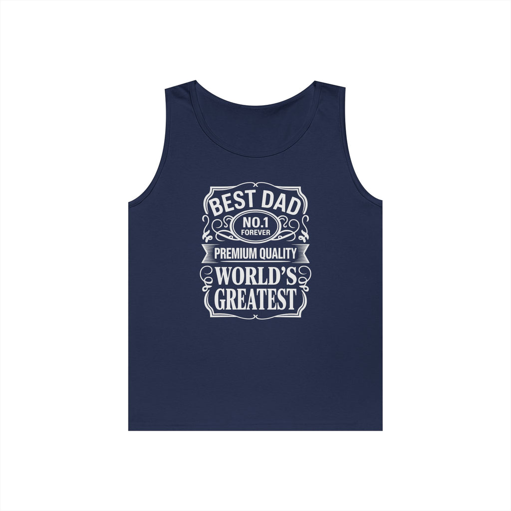 Bourbon Dad Heavy Cotton Tank Top