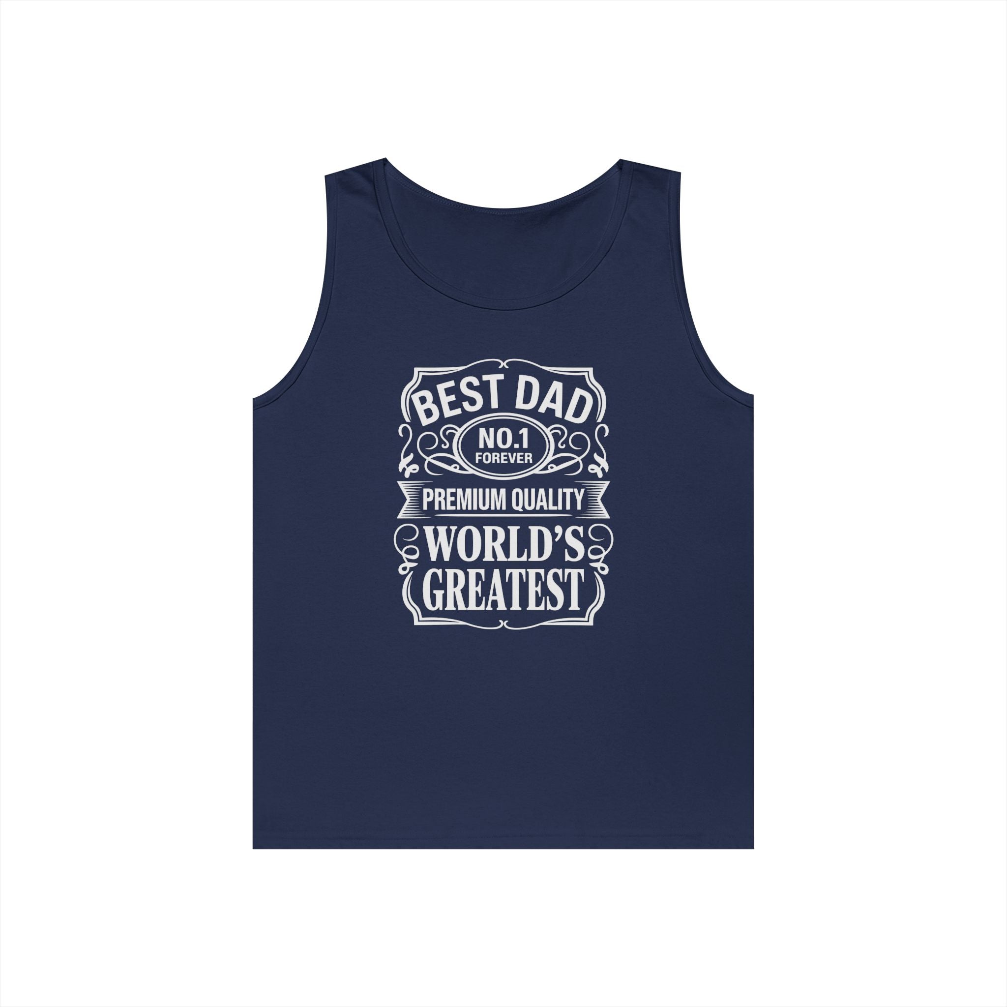 Bourbon Dad Heavy Cotton Tank Top