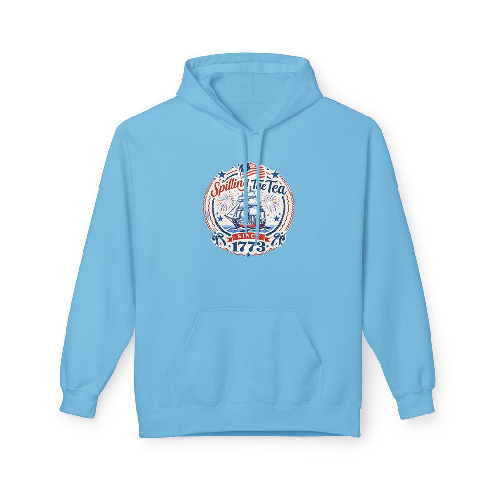 Spilling The Tea Midweight Softstyle Fleece Hoodie