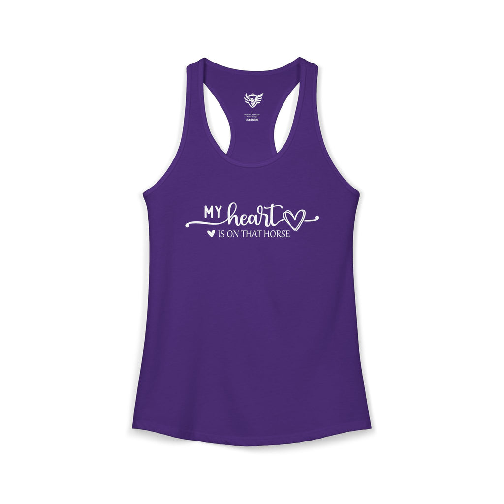 Heart on Horse Ideal Racerback Tank