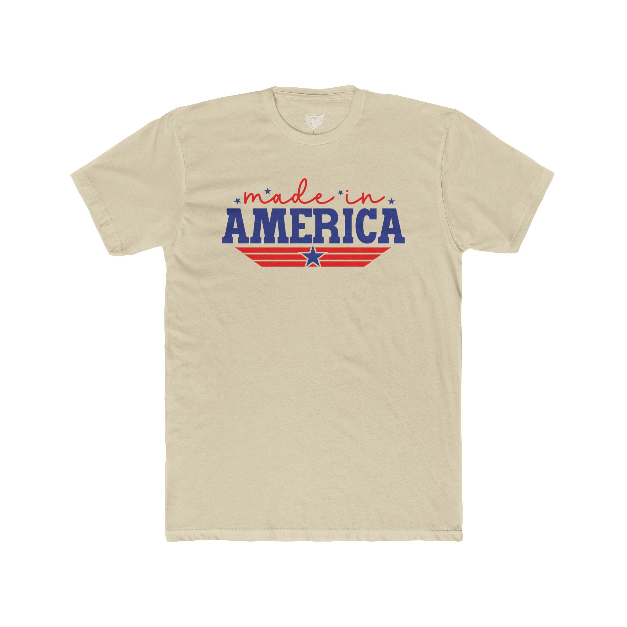 Made In America Cotton Crew Tee