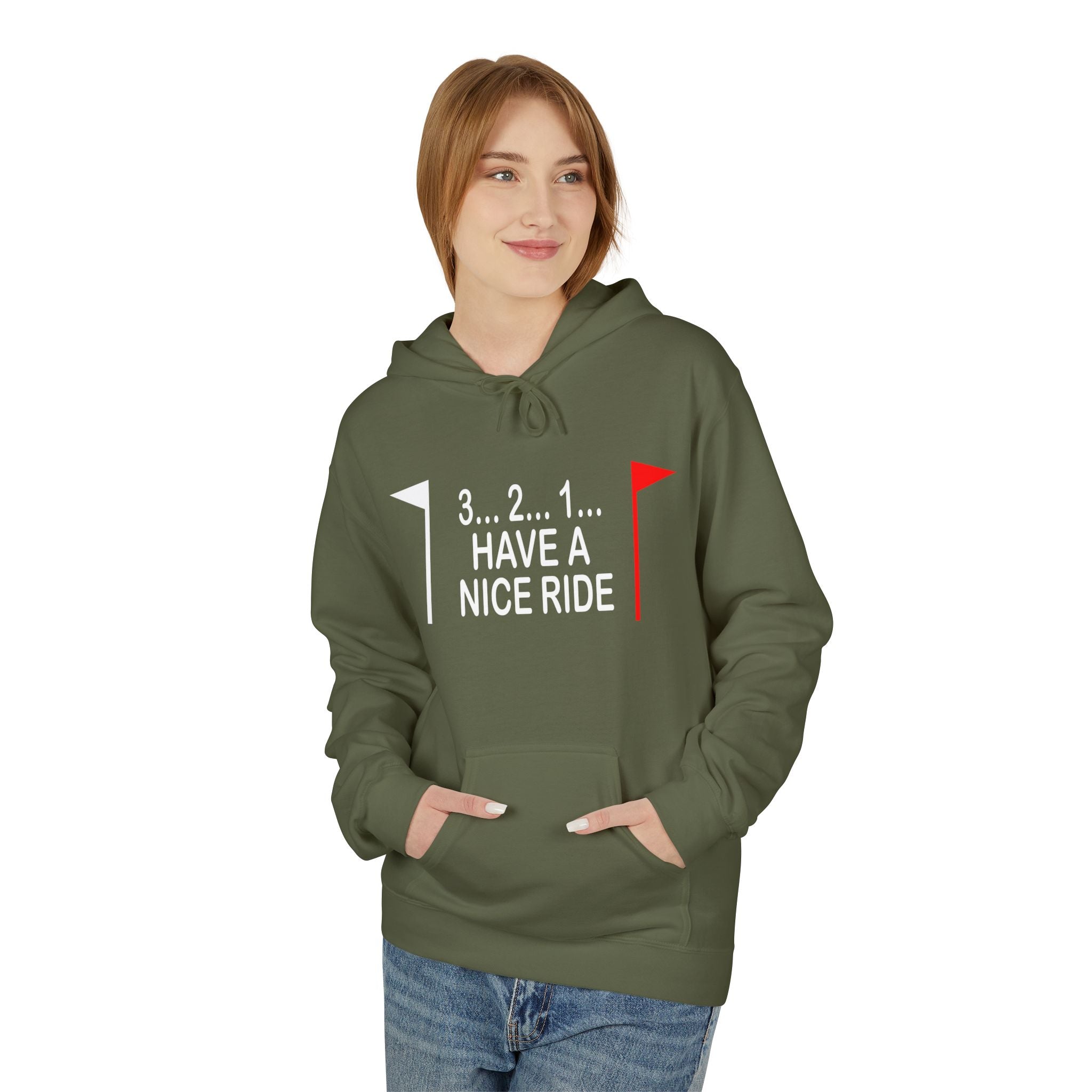 Have a Nice Ride Midweight Softstyle Fleece Hoodie
