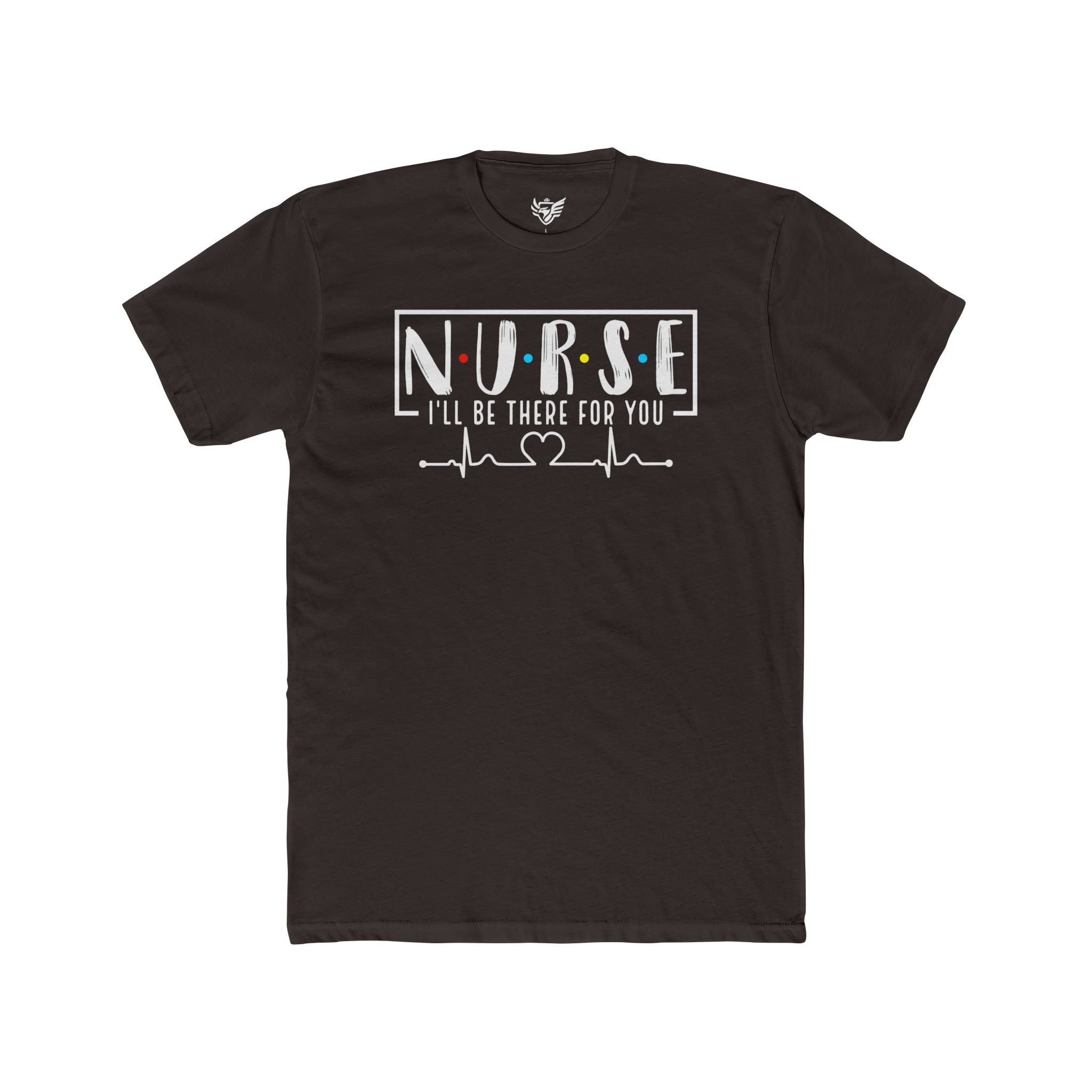 Friends Theme Nurse Cotton Crew Tee