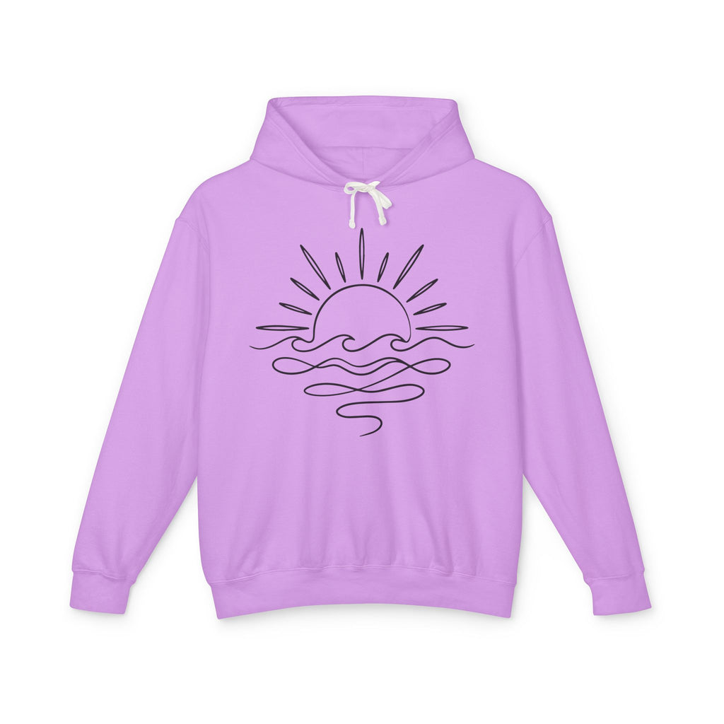 Sunny Sea Lightweight Hooded Sweatshirt