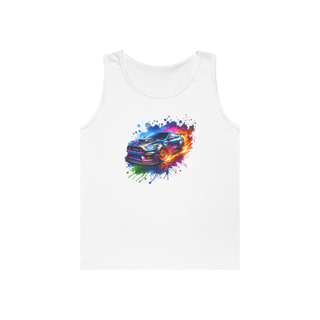 Colorblast Vroom Heavy Cotton Tank Top
