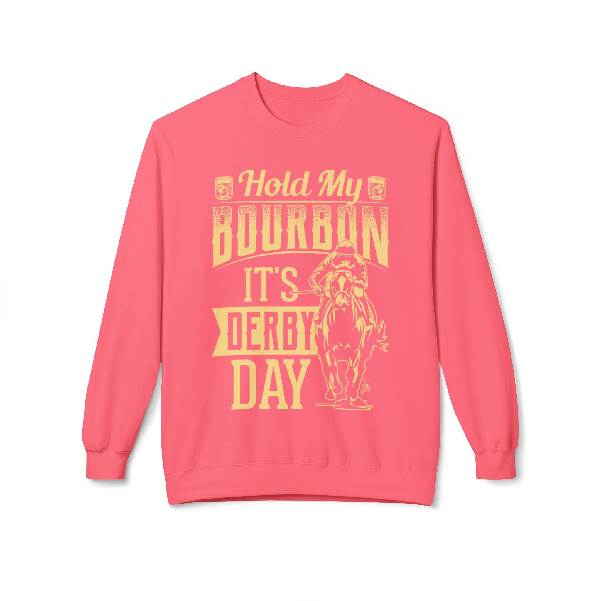 Derby Day Midweight Softstyle Fleece Crewneck Sweatshirt
