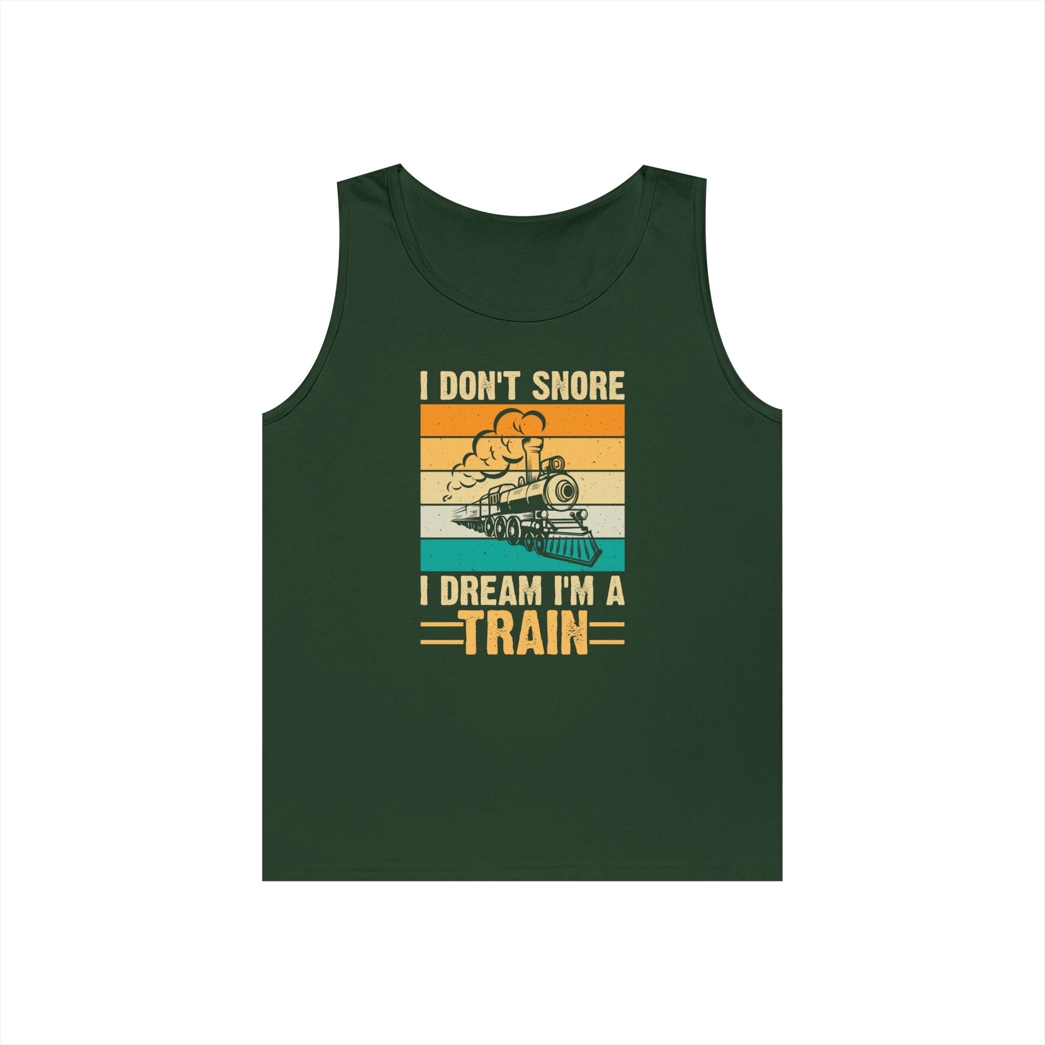 I Don't Snore Heavy Cotton Tank Top