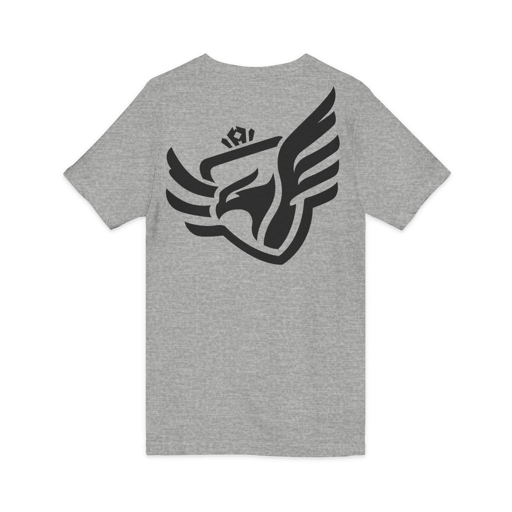 Royal Sparrow Jersey Short Sleeve V-Neck Tee