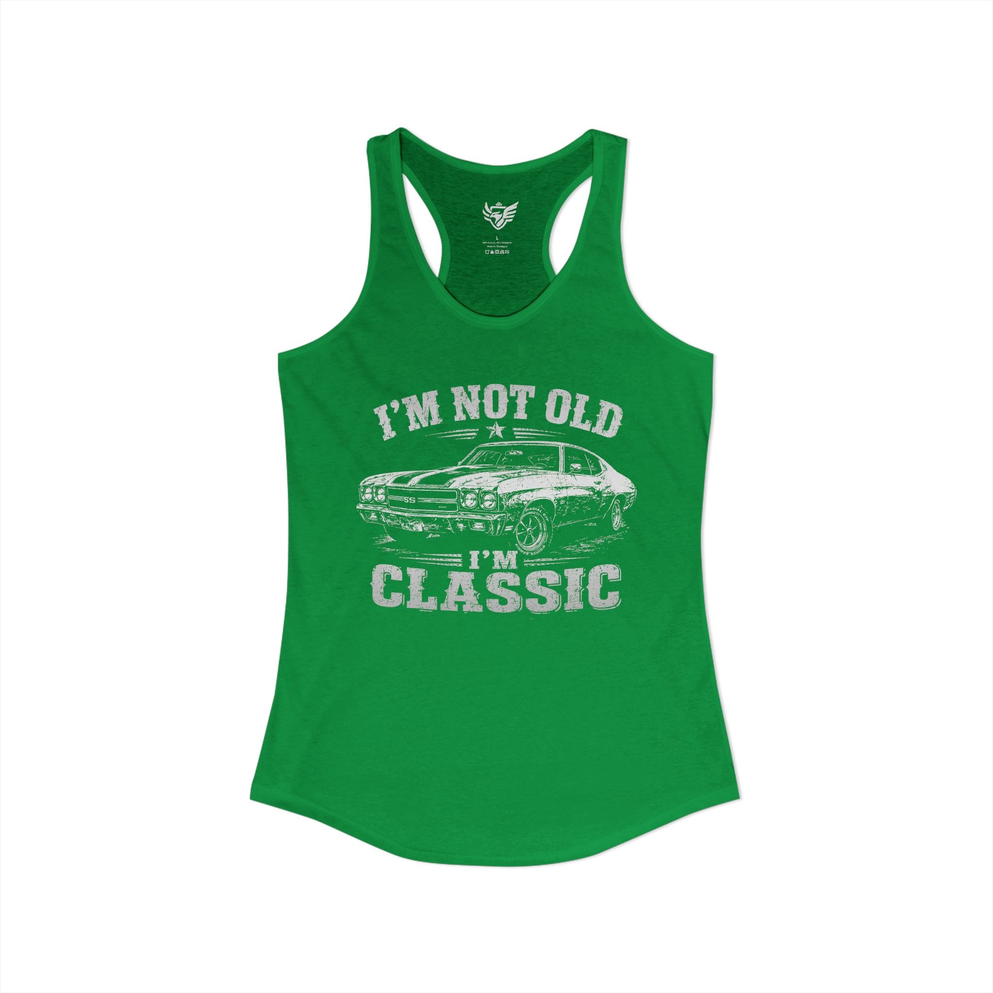 Not Old, Classic Ideal Racerback Tank