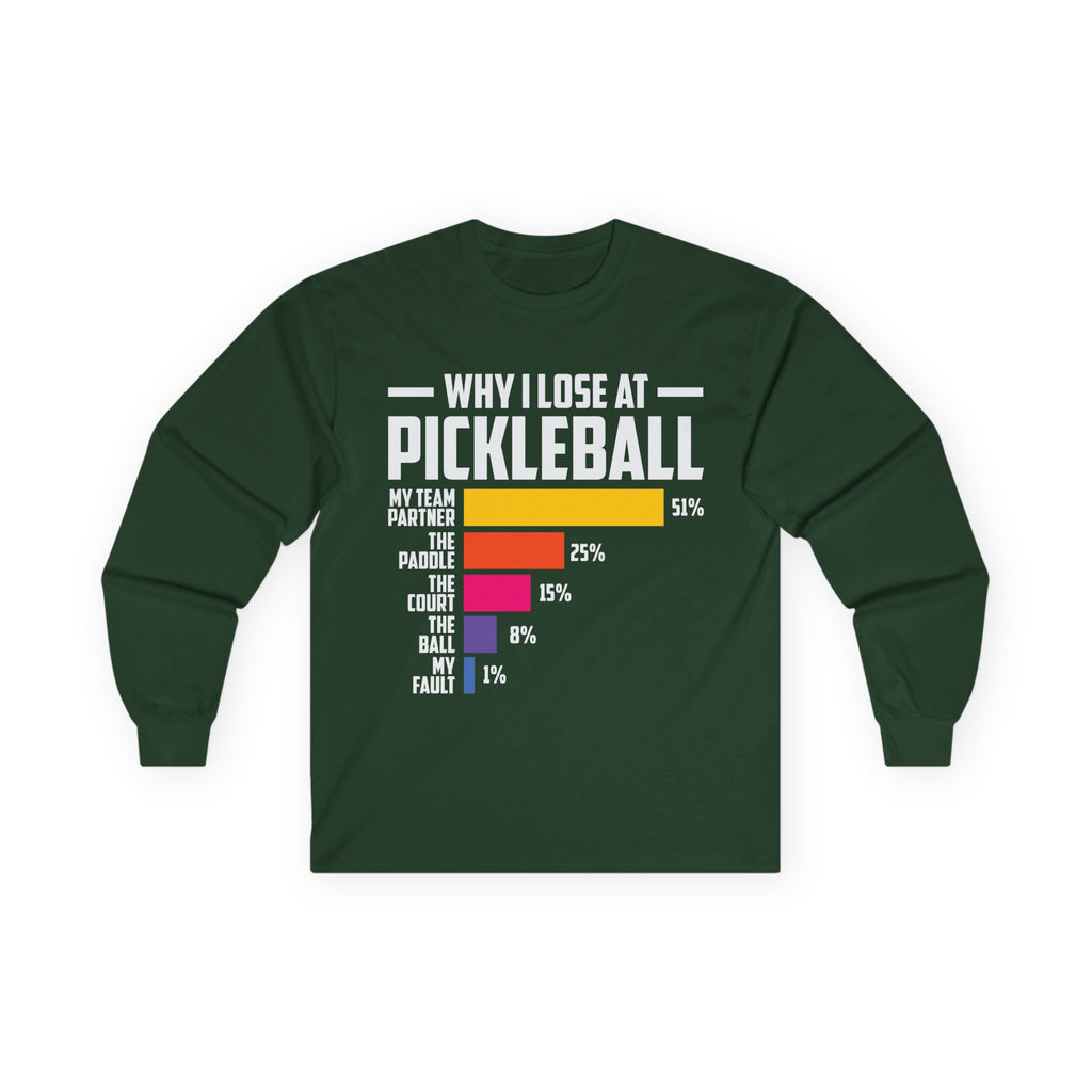 Why I Lose Cotton Long Sleeve Tee