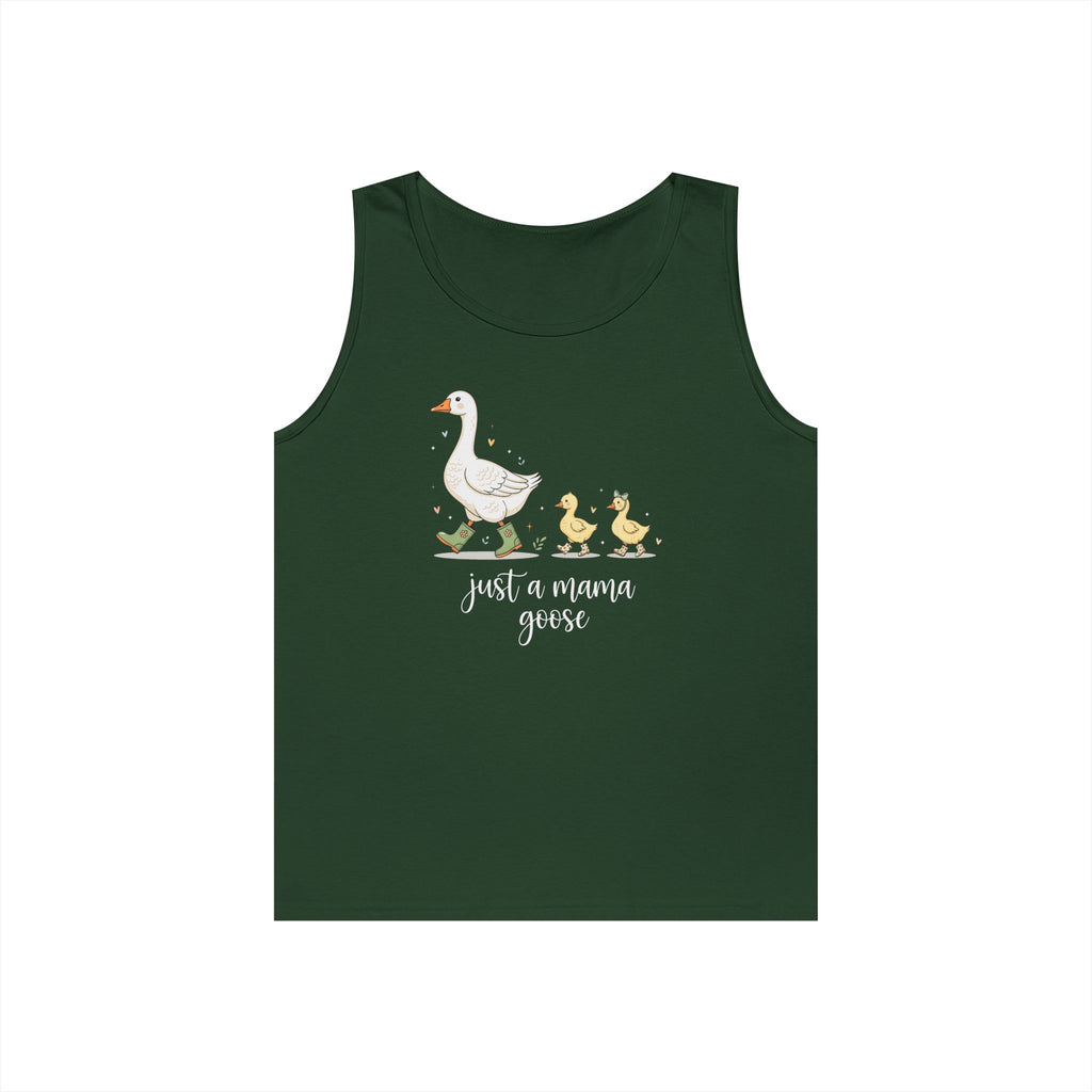 Just A Momma Goose Heavy Cotton Tank Top