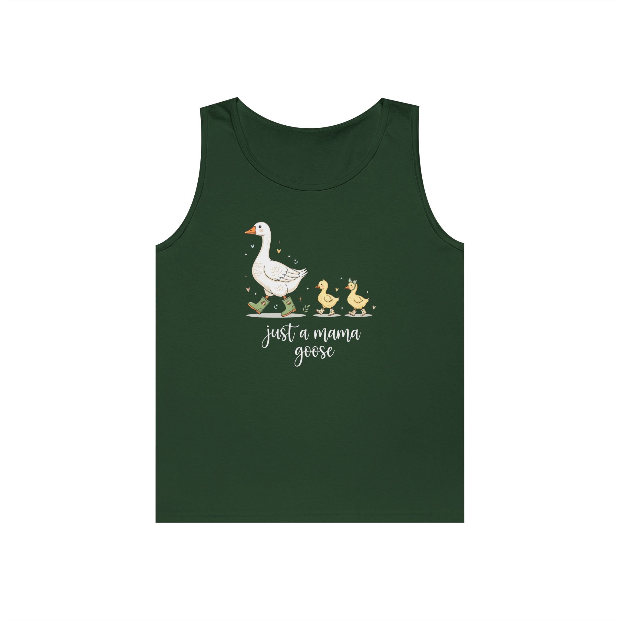 Just A Momma Goose Heavy Cotton Tank Top