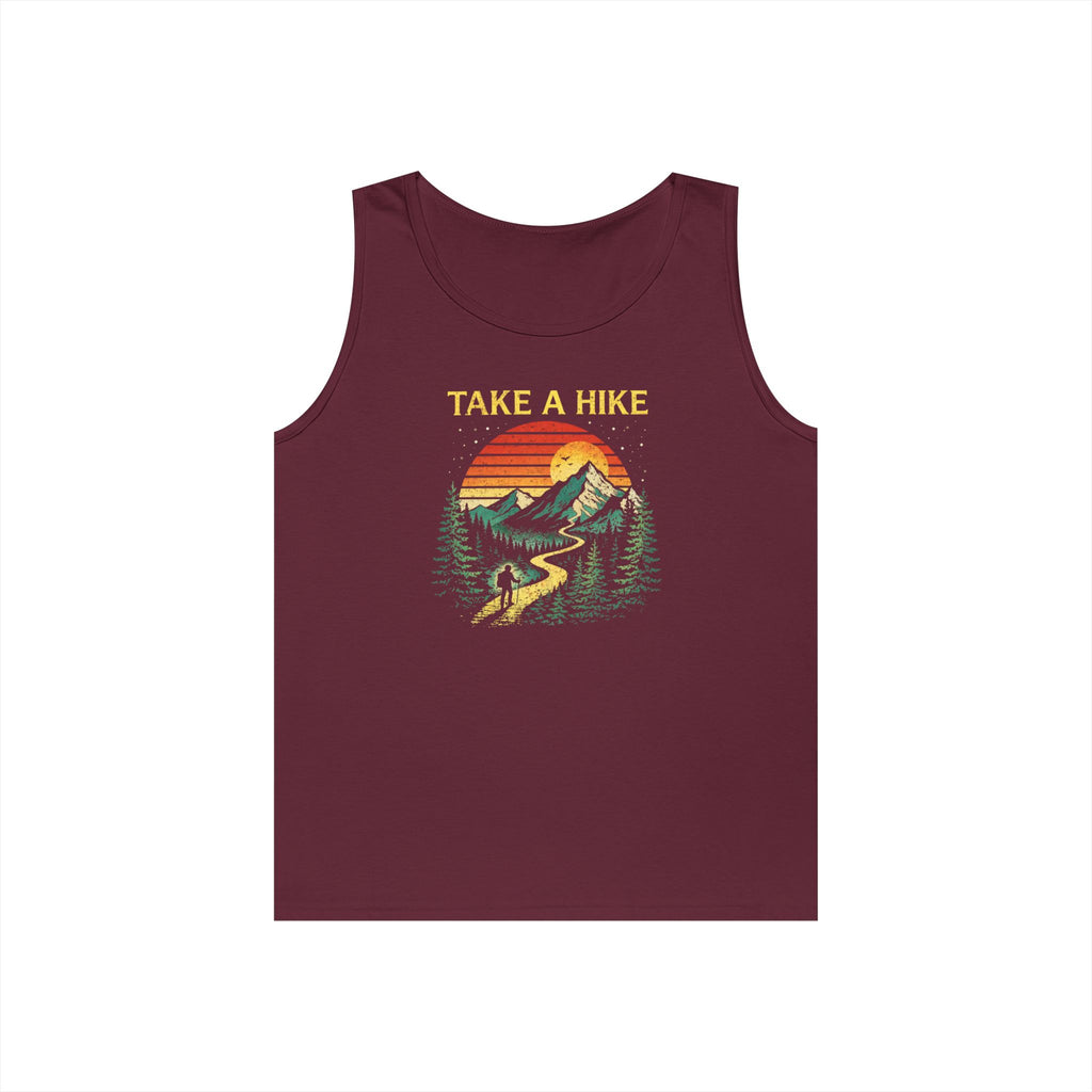 Take A Hike Heavy Cotton Tank Top