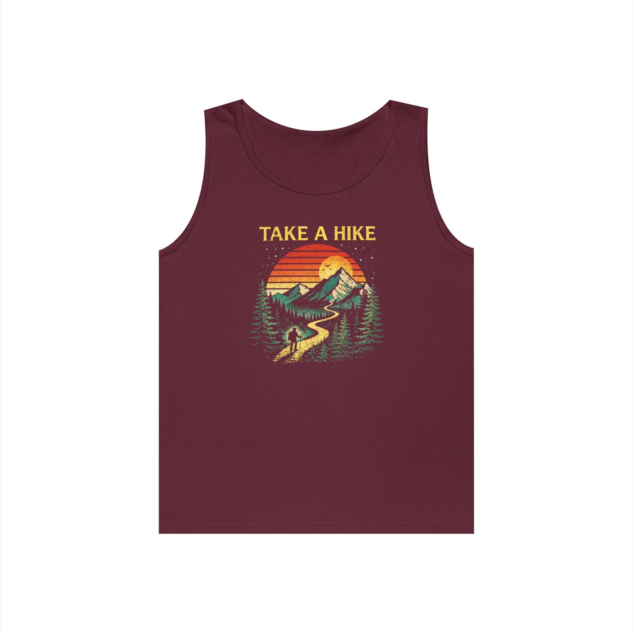 Take A Hike Heavy Cotton Tank Top
