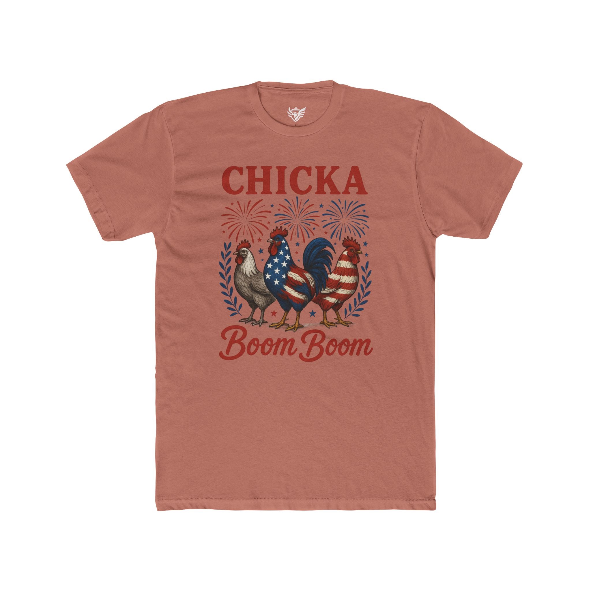 Chicka Boom Boom Cotton Crew Tee