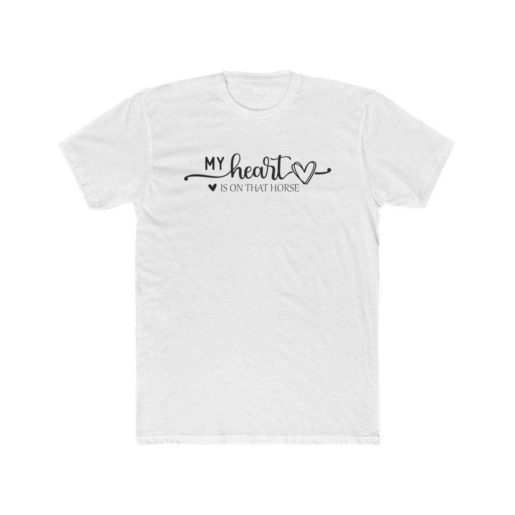 Heart on Horse Cotton Crew Tee