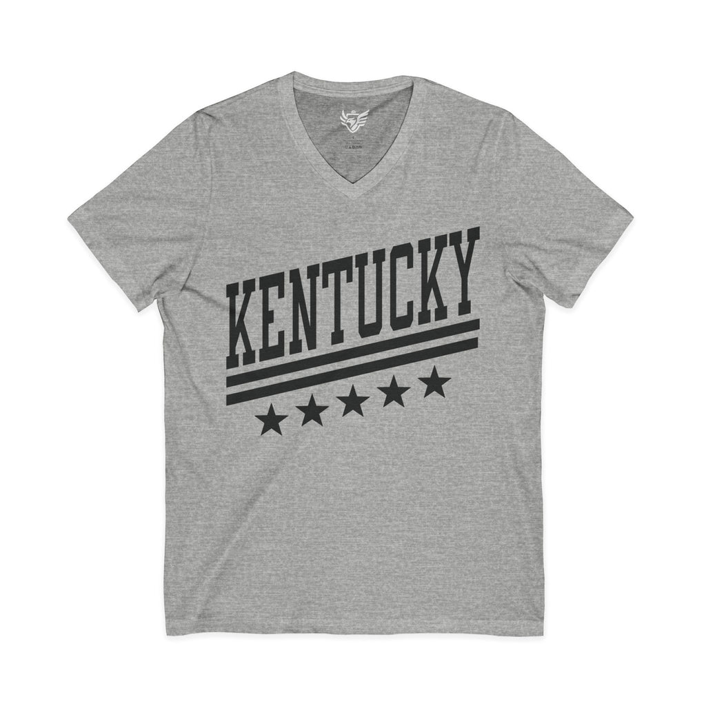 KY 5 Star Jersey Short Sleeve V-Neck Tee