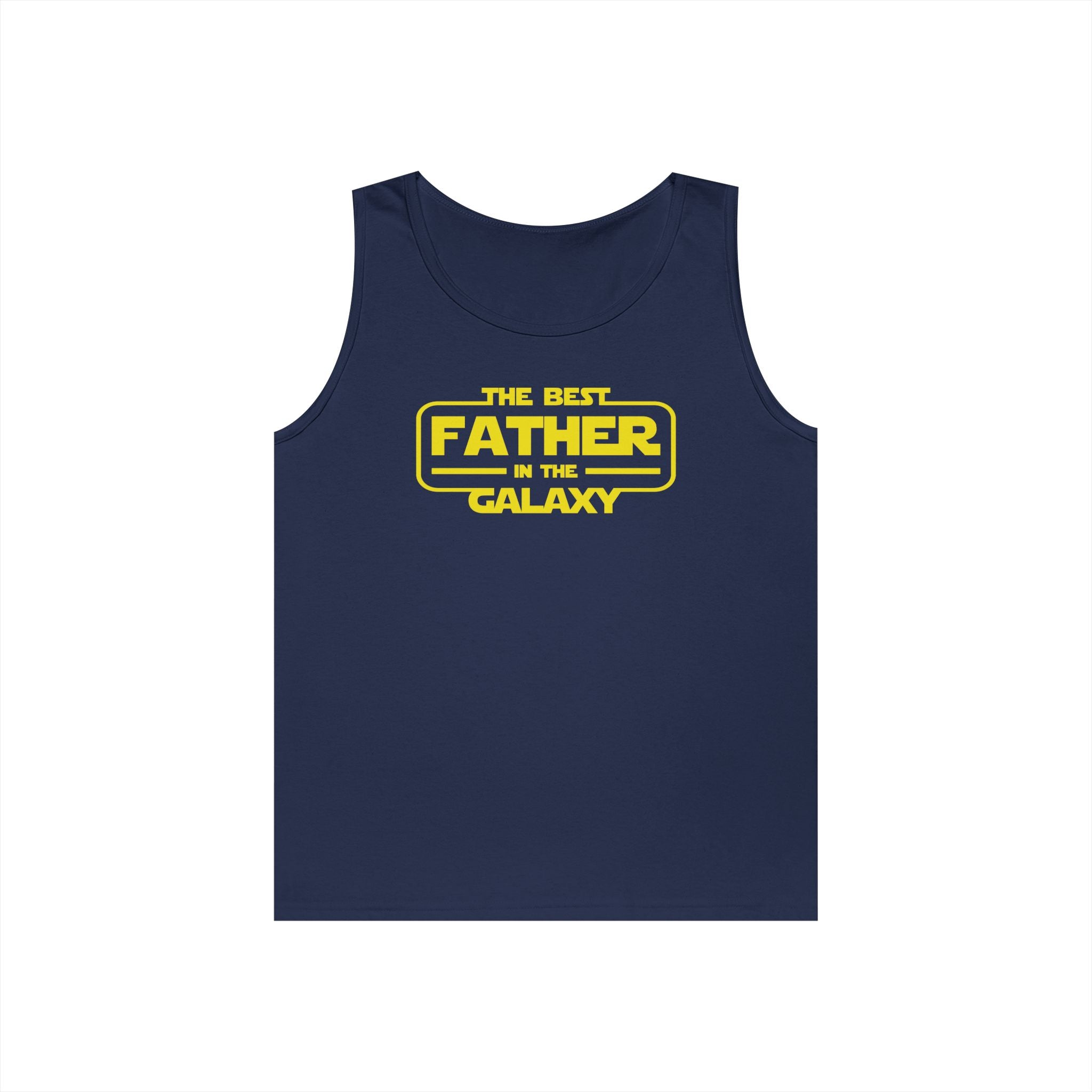 The Best Father In The Galaxy Heavy Cotton Tank Top