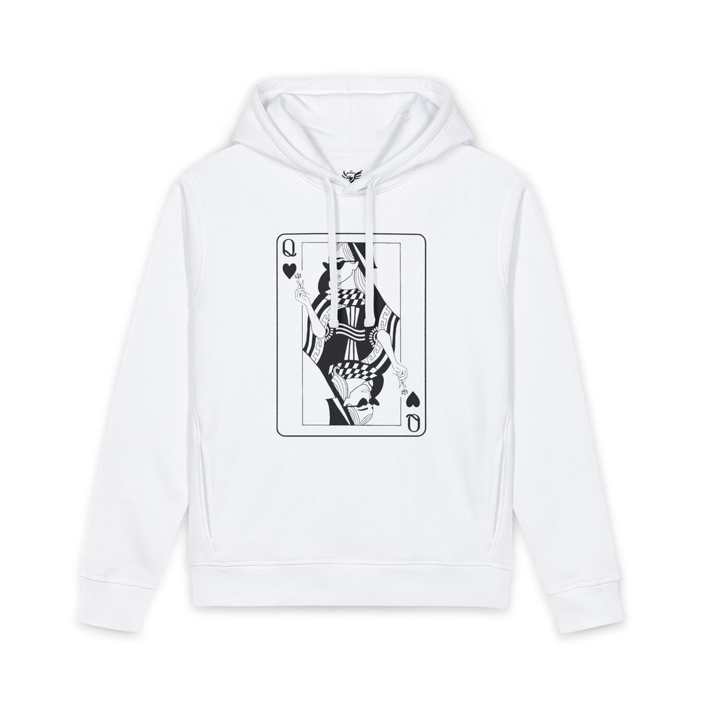 Queen of Hearts Organic Side Pocket Sounder Hoodie