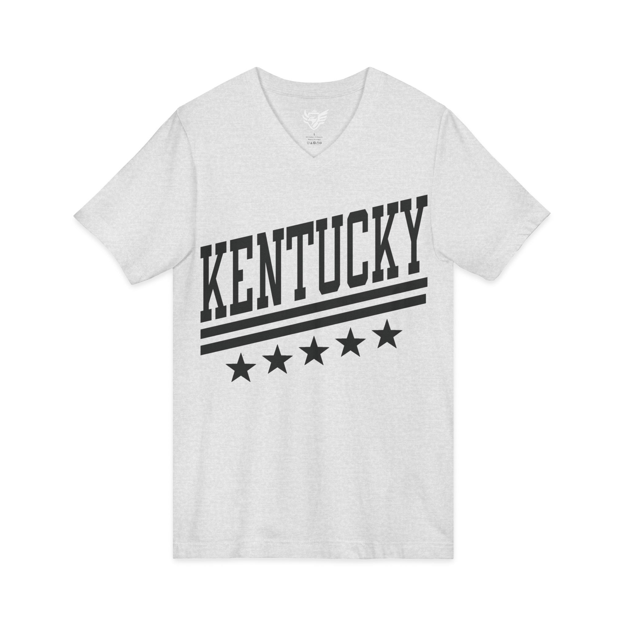 KY 5 Star Jersey Short Sleeve V-Neck Tee