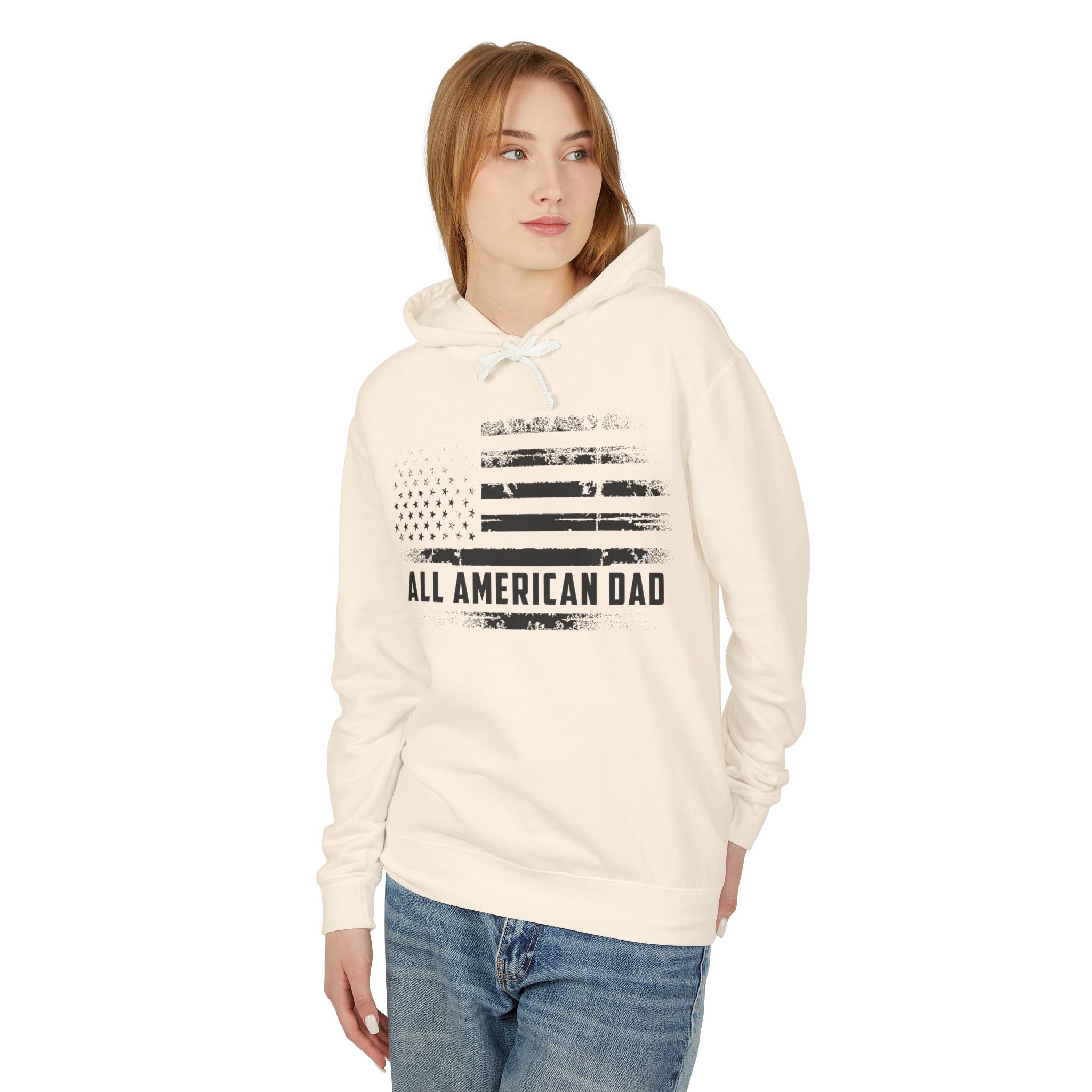 All American Dad Lightweight Hooded Sweatshirt