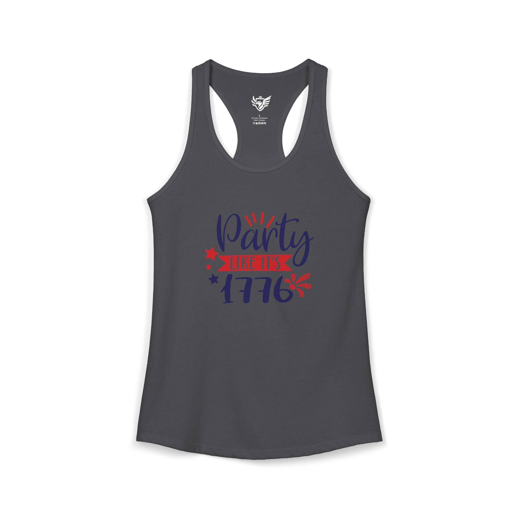 Party Like It's 1776 Ideal Racerback Tank