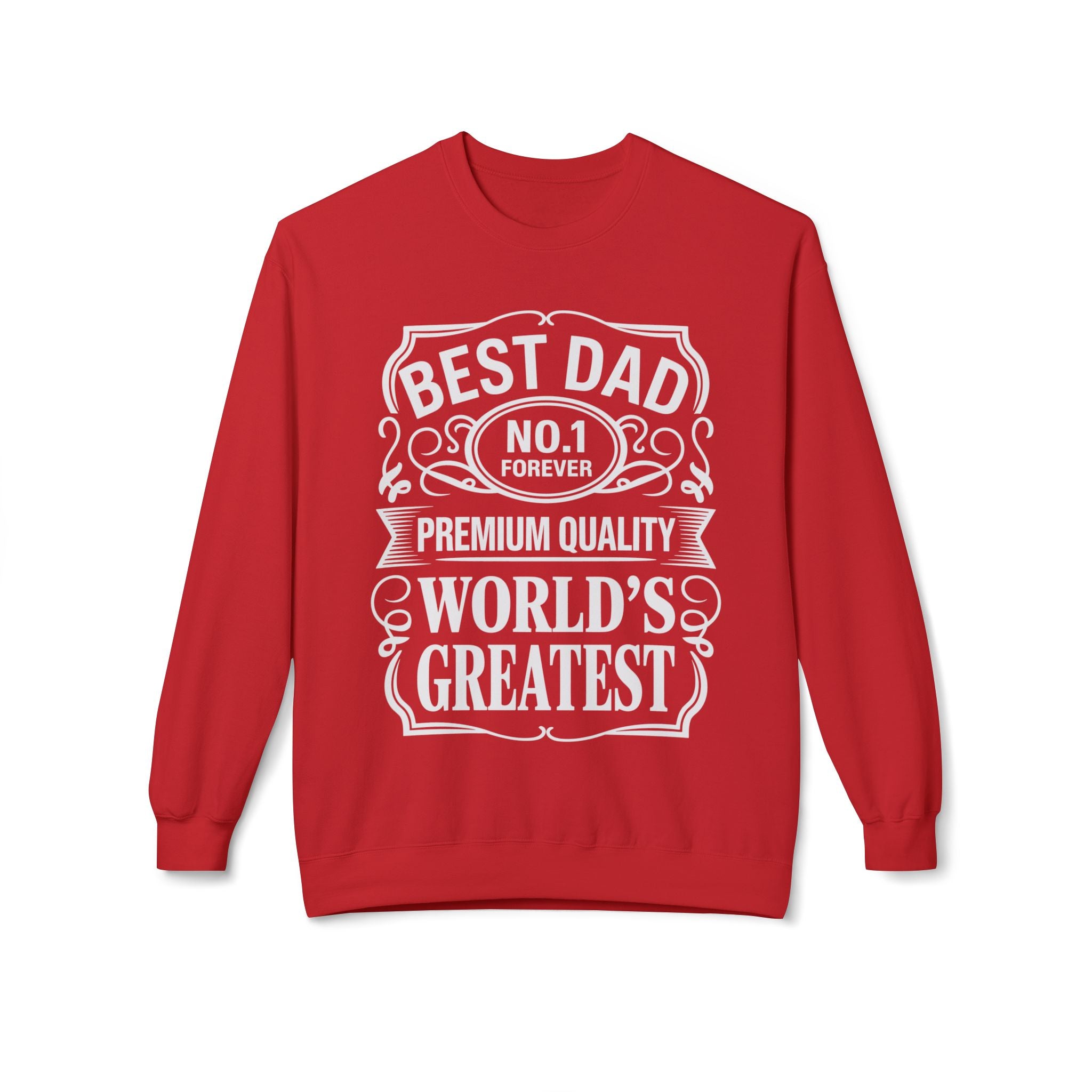 Bourbon Dad Midweight Softstyle Fleece Crewneck Sweatshirt
