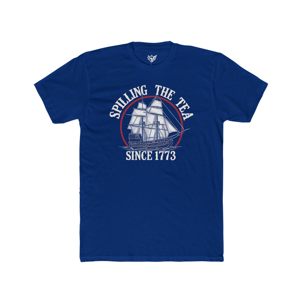 Spilling The Tea Cotton Crew Tee