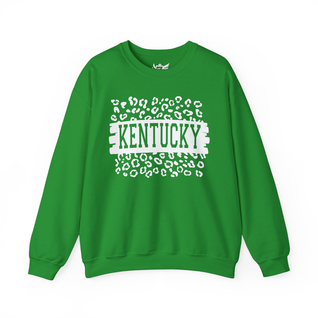 KY Leopard Heavy Blend™ Crewneck Sweatshirt