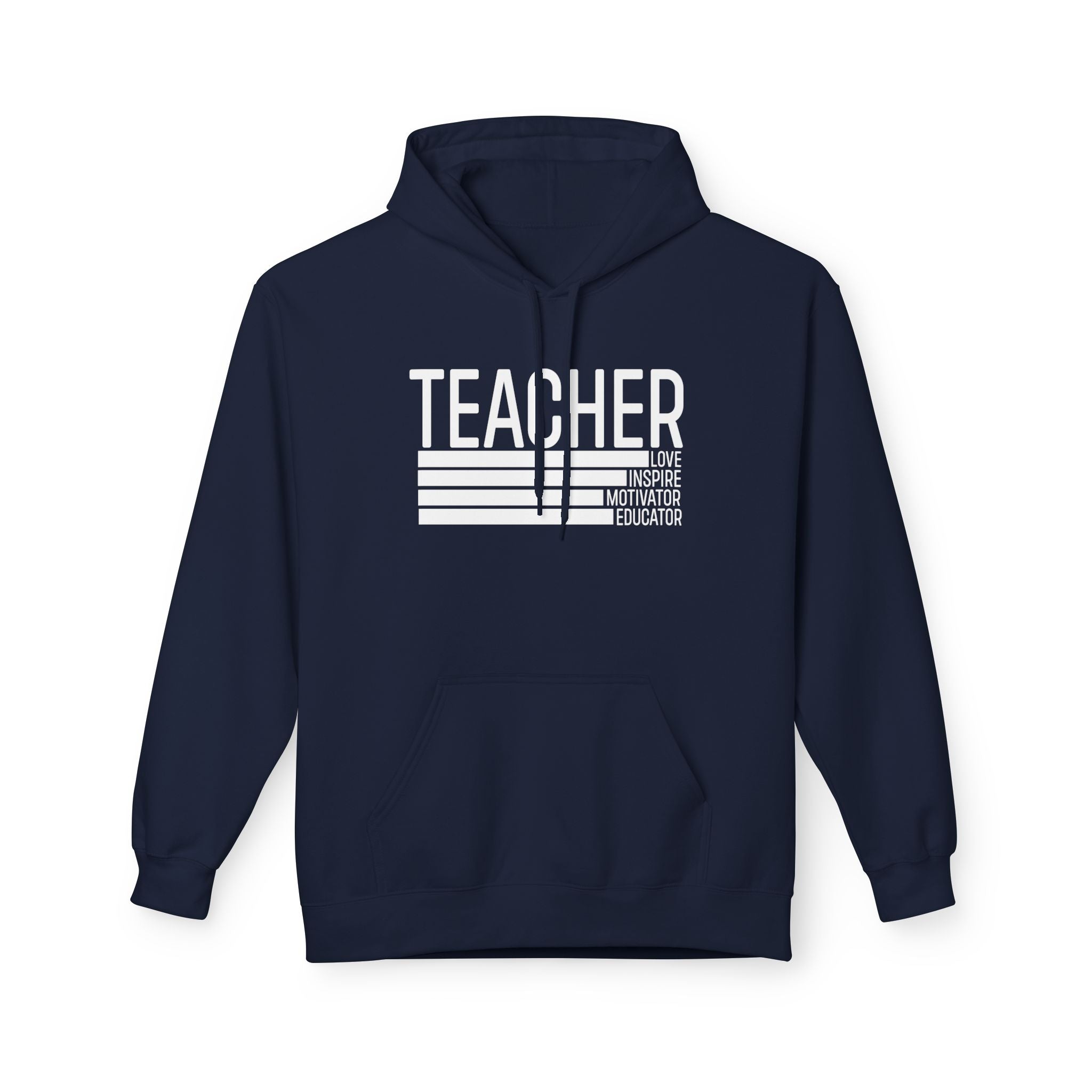 Teacher Midweight Softstyle Fleece Hoodie