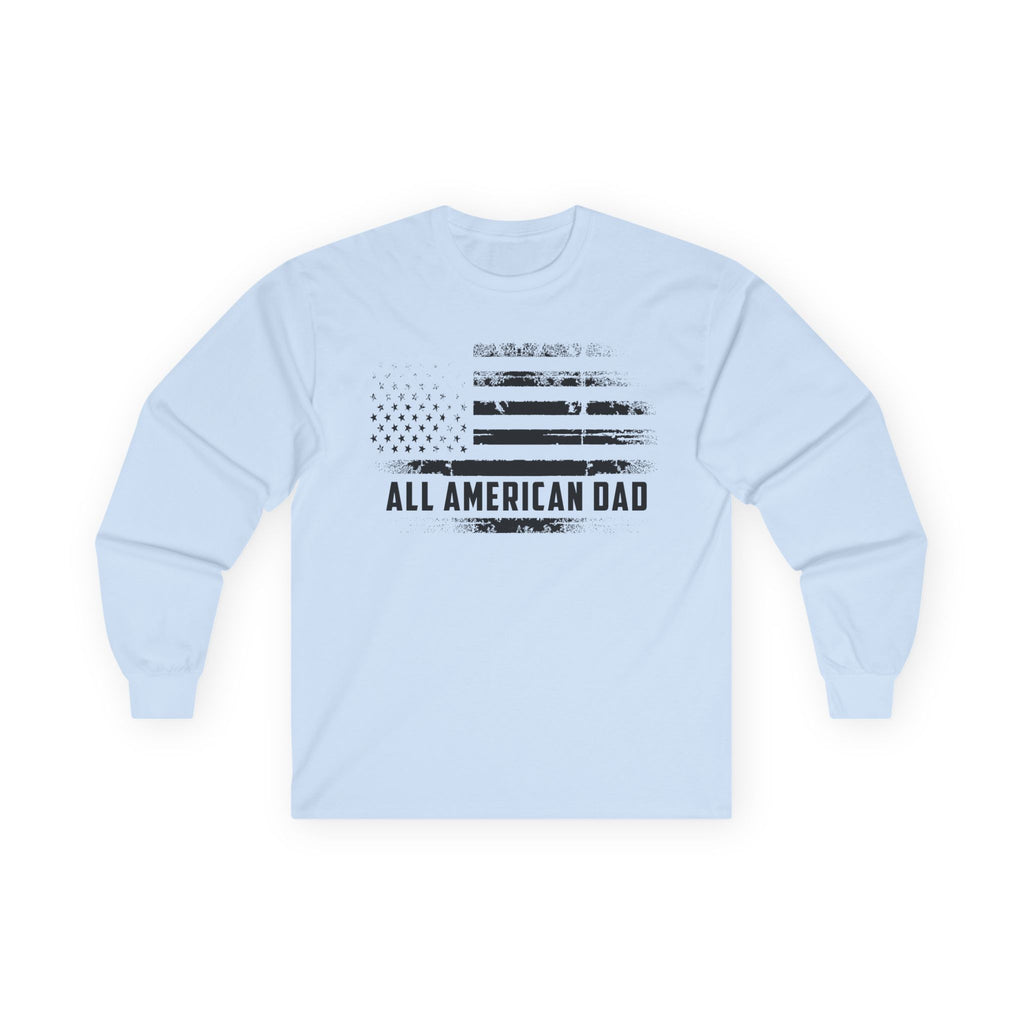 All American Dad Cotton Long Sleeve Tee