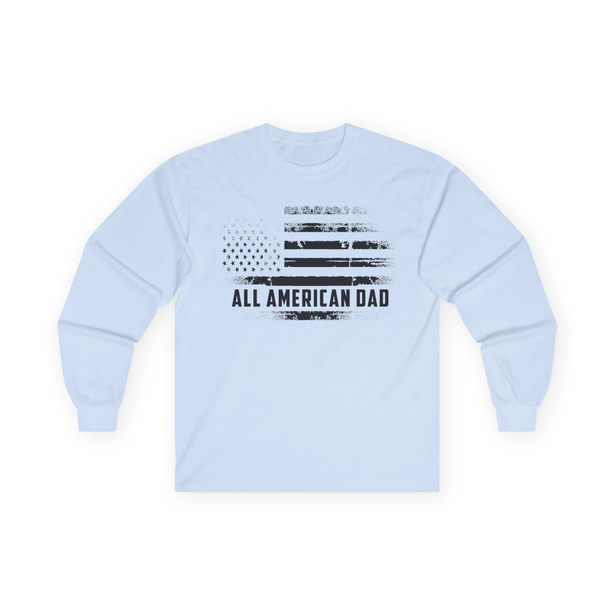 All American Dad Cotton Long Sleeve Tee