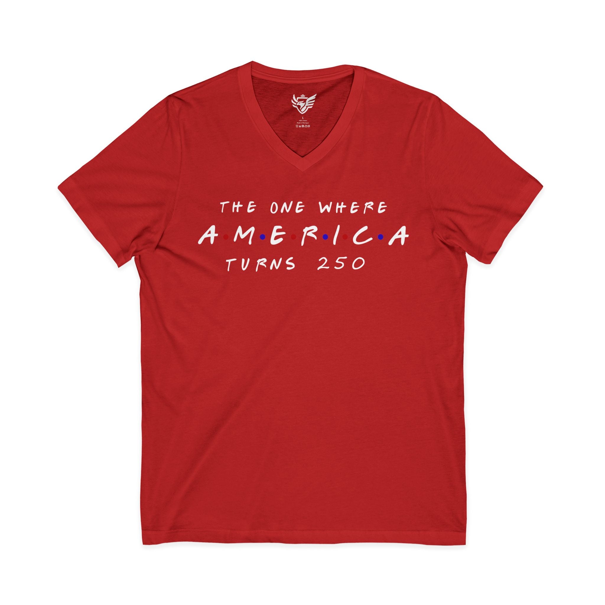 The One Where Jersey Short Sleeve V-Neck Tee