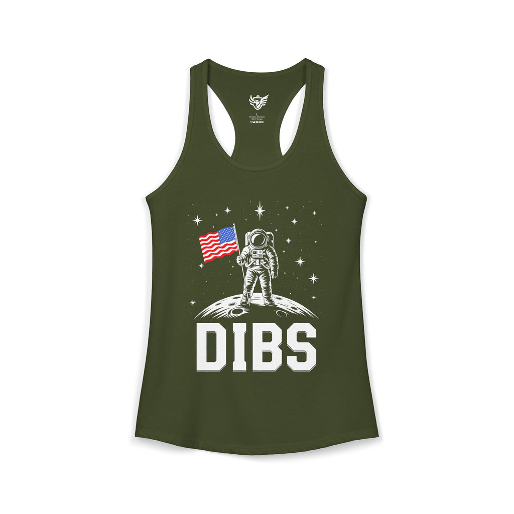 DIBS on the Moon Ideal Racerback Tank